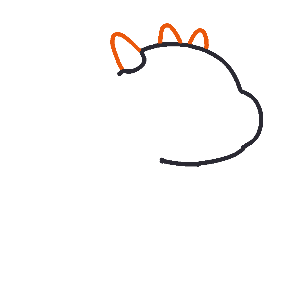 Baby Dragon, step 2