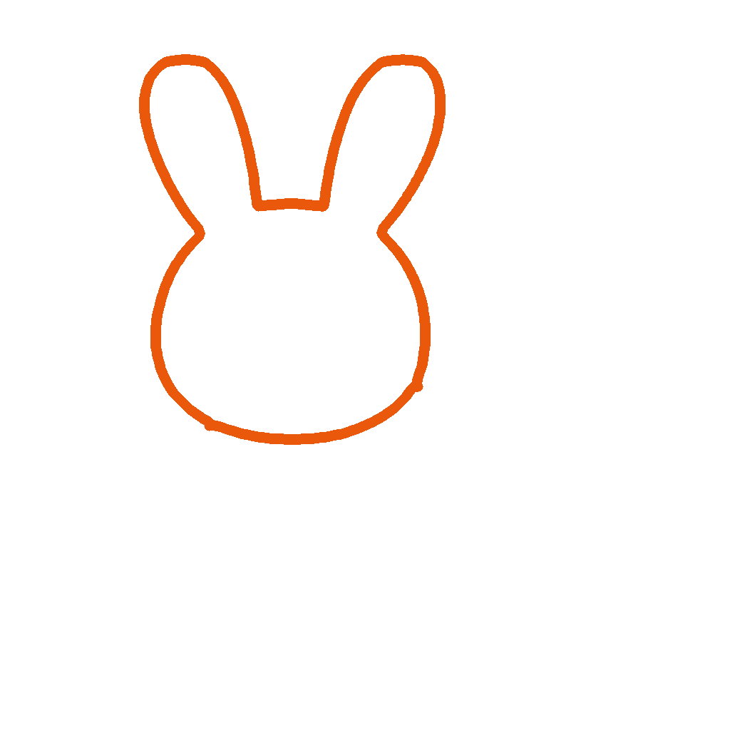Bunny, step 1