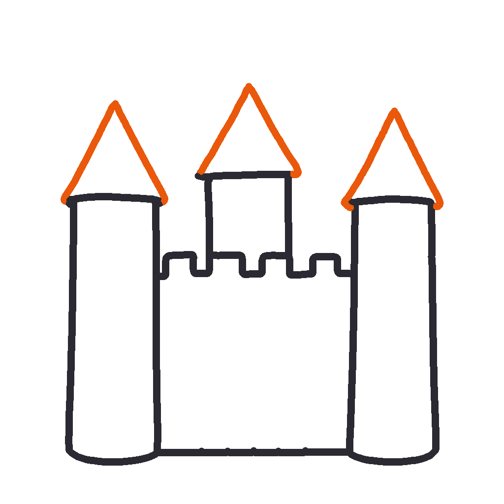 Fairytale Castle, step 6