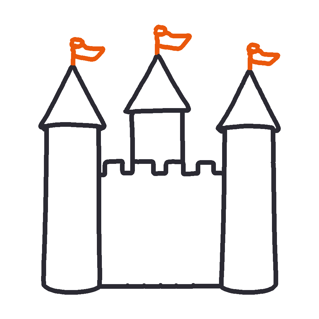 Fairytale Castle, step 7