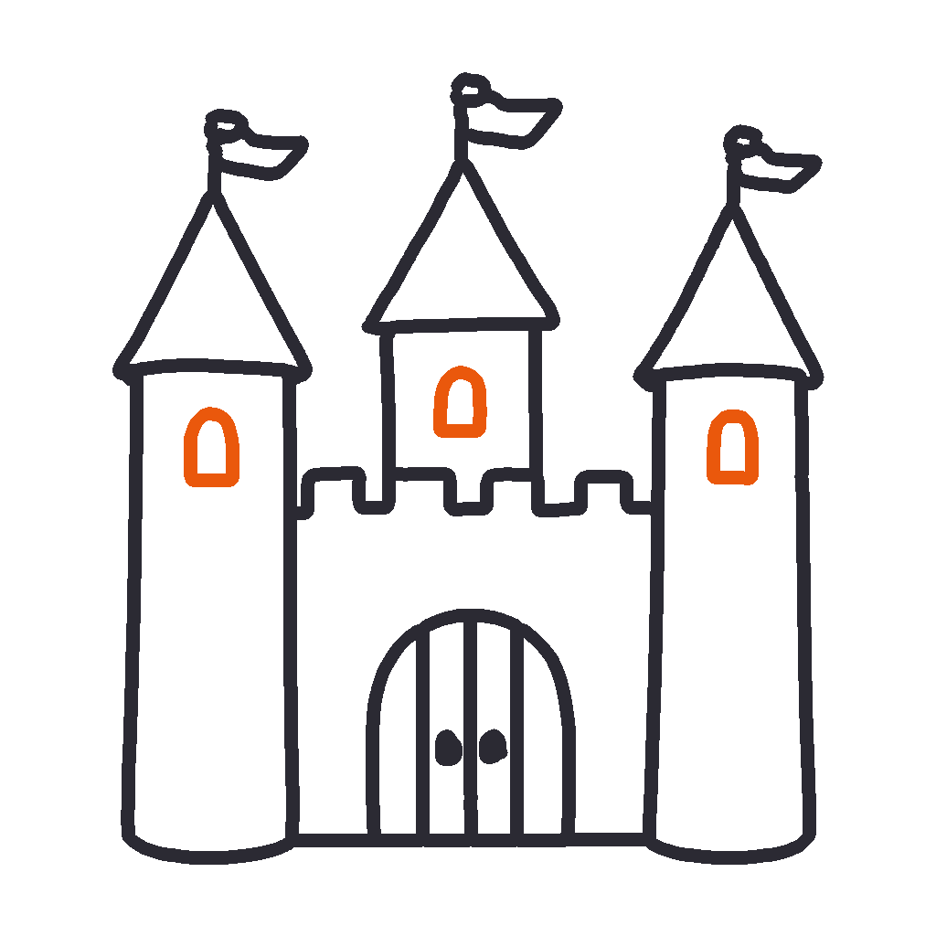 Fairytale Castle, step 9