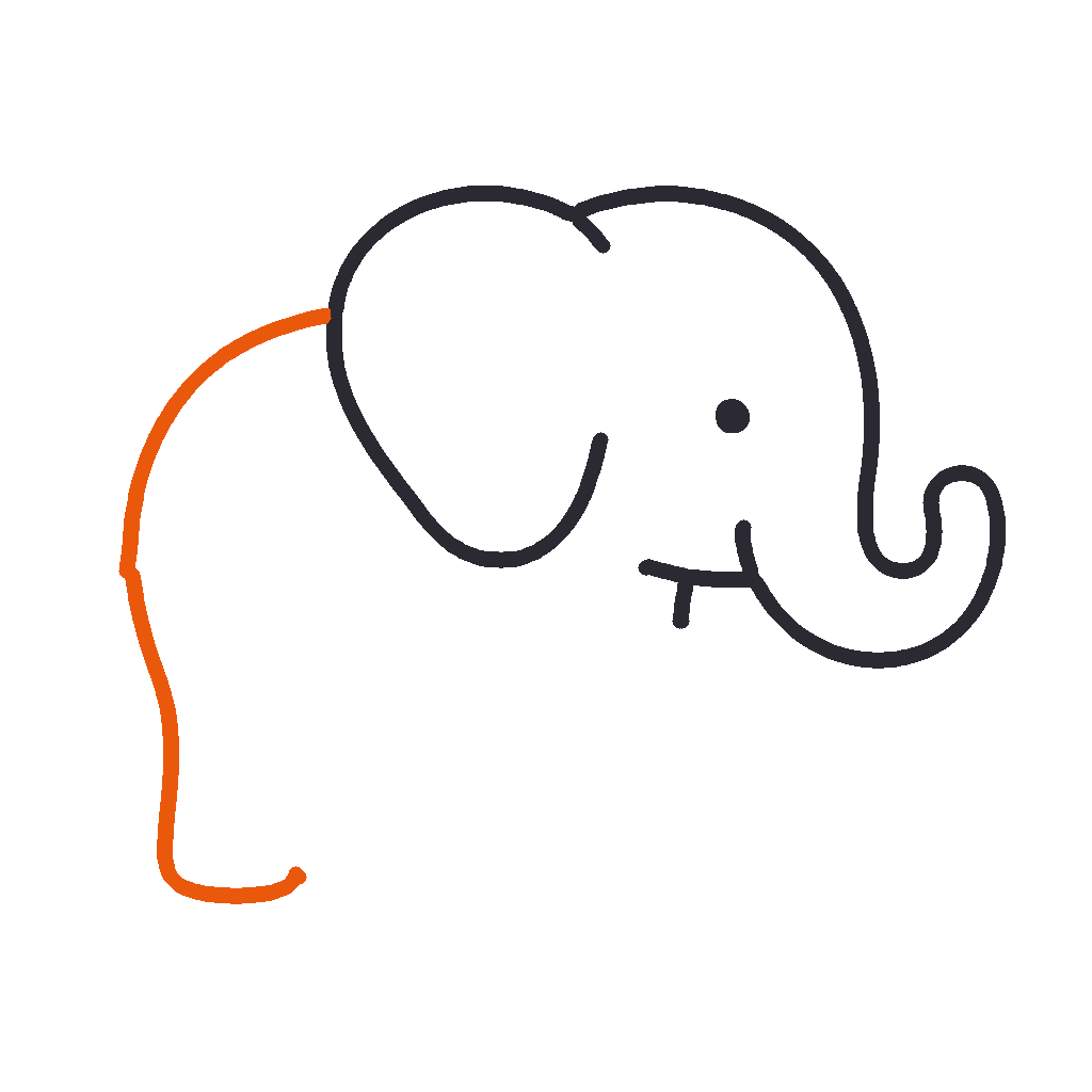Elephant, step 4