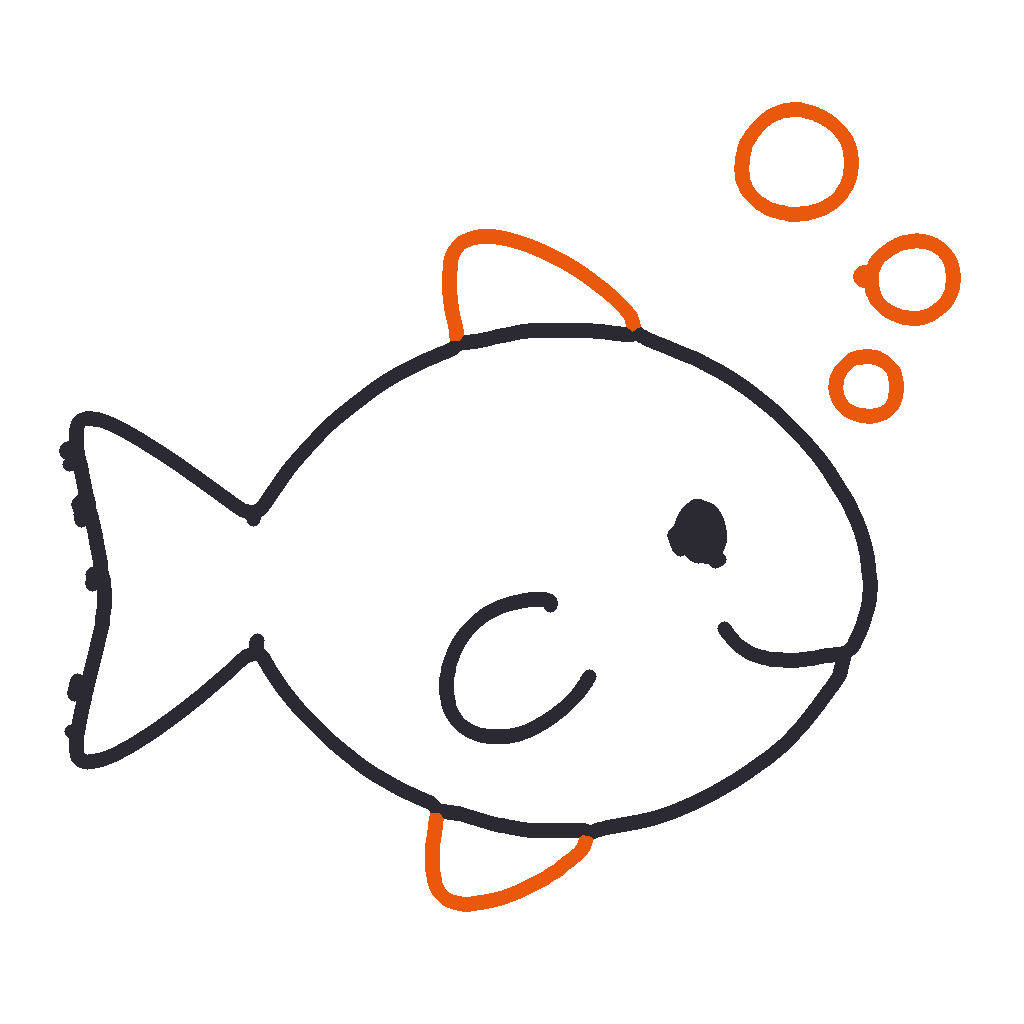 Happy Fish, step 4