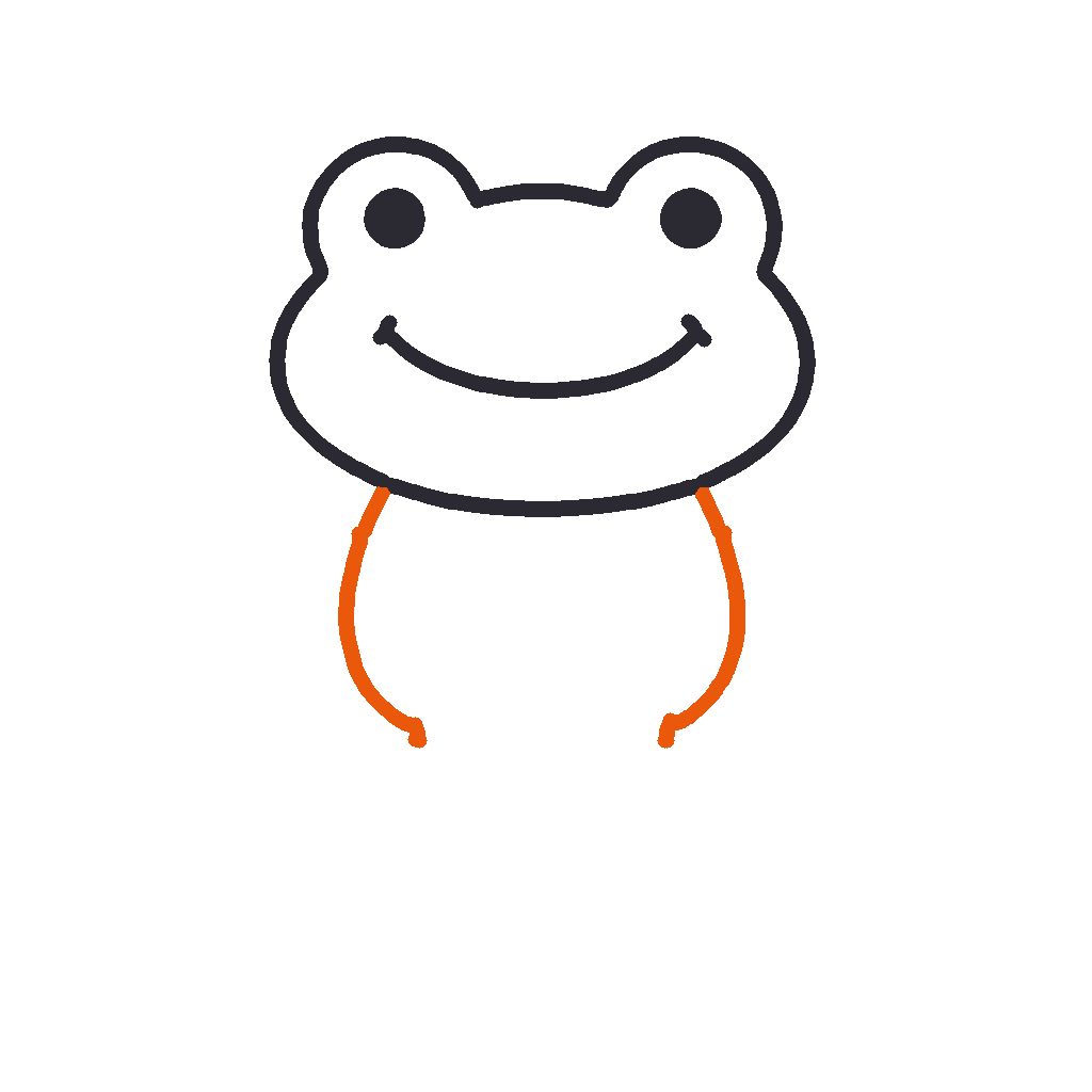 Happy Frog, step 3