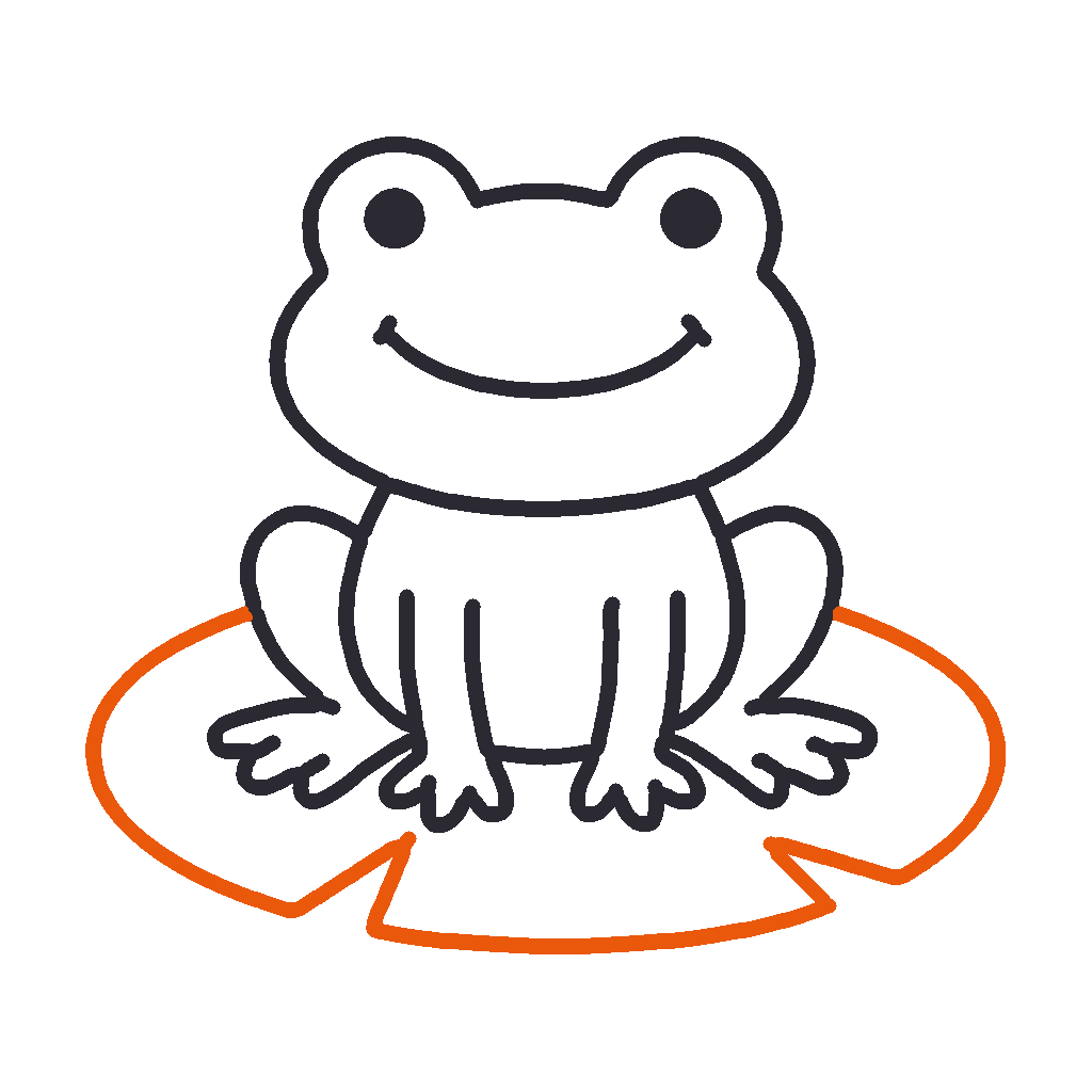 Happy Frog, step 6