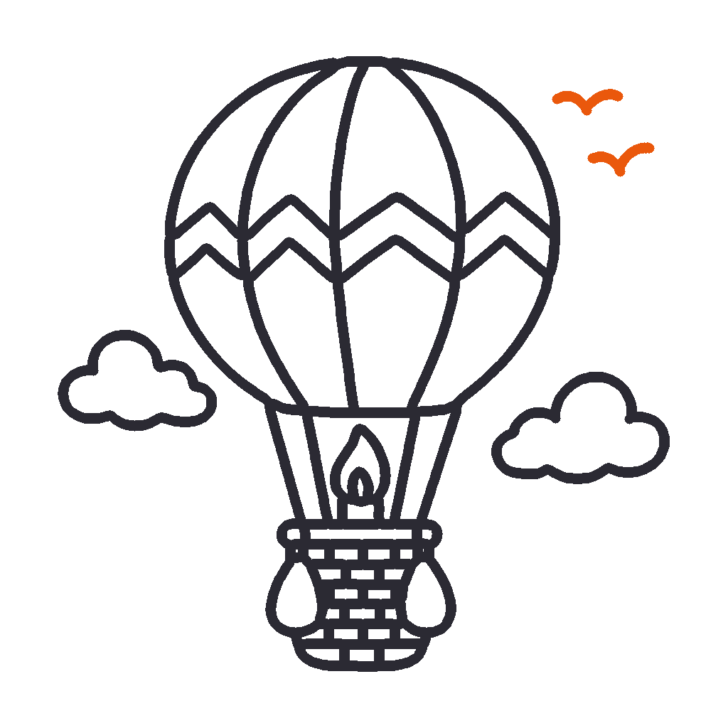 Hot Air Balloon, step 9