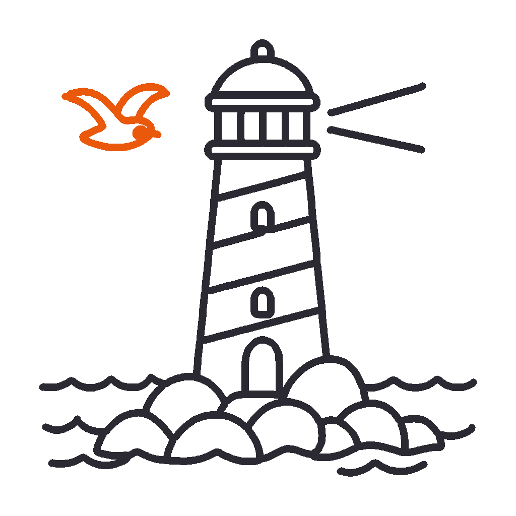 Lighthouse, step 10