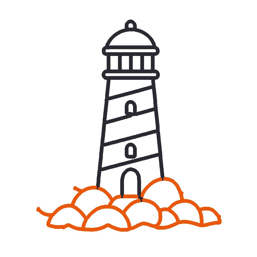 Lighthouse, step 7