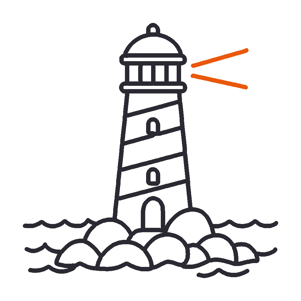 Lighthouse, step 9