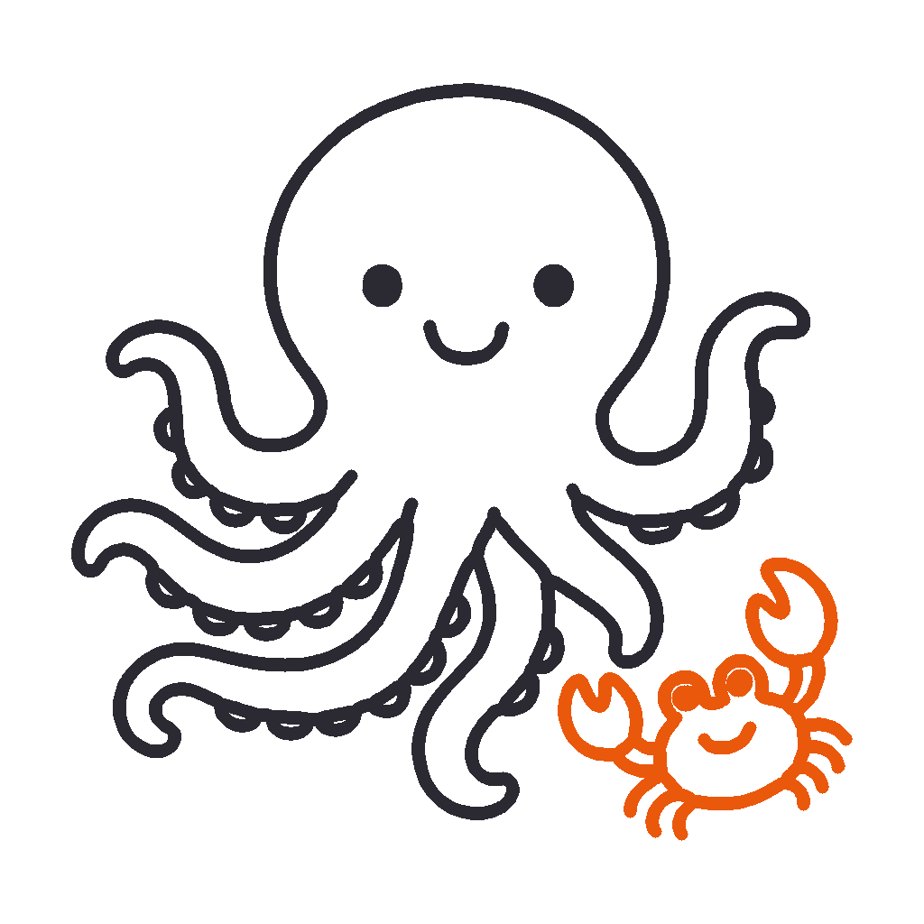 Octopus and Crab, step 5