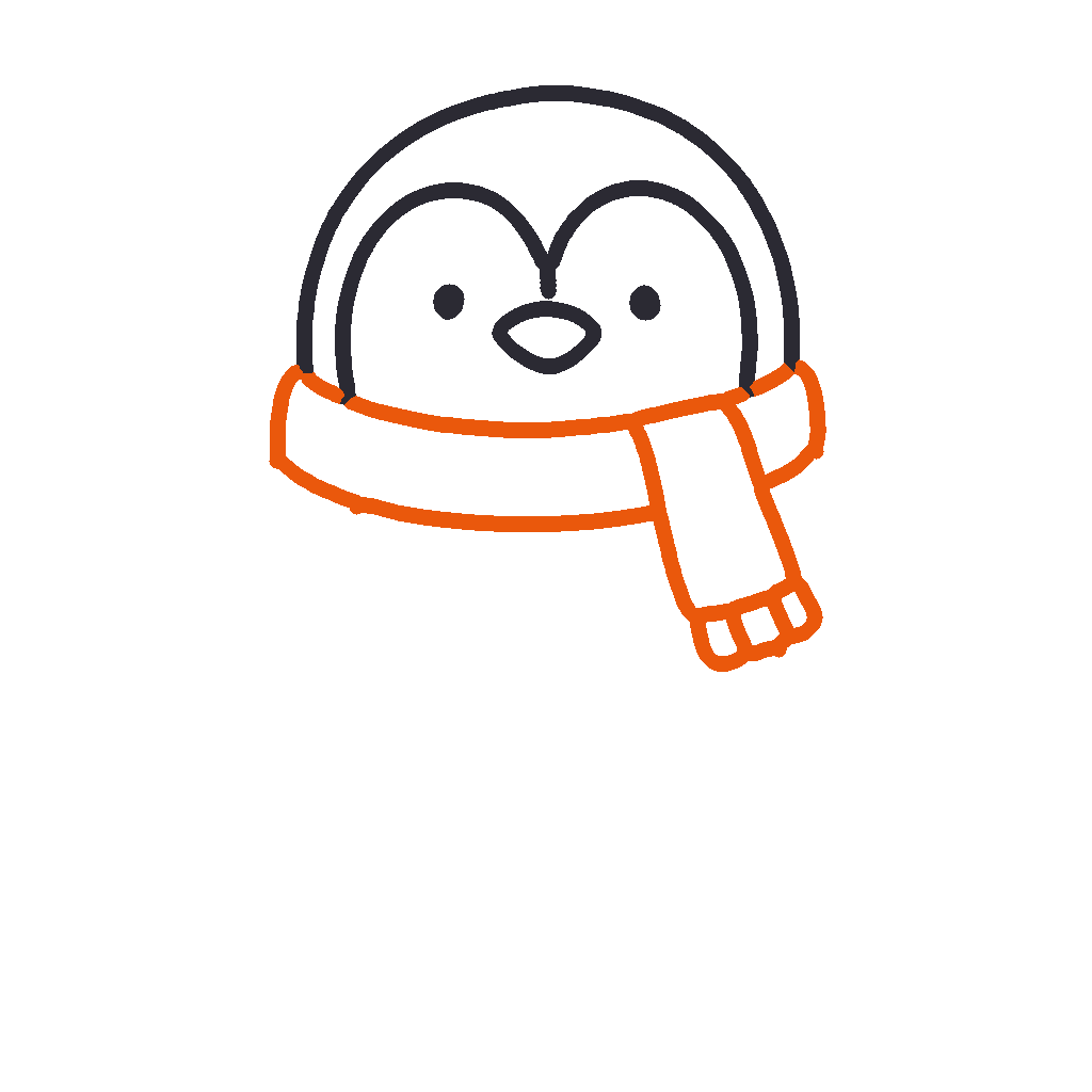 Cosy Penguin, step 3