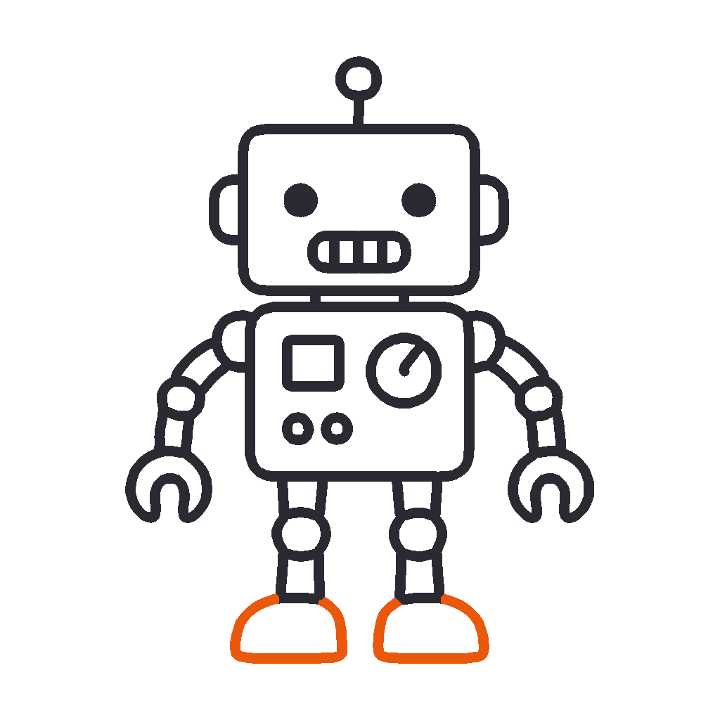 Friendly Robot, step 10