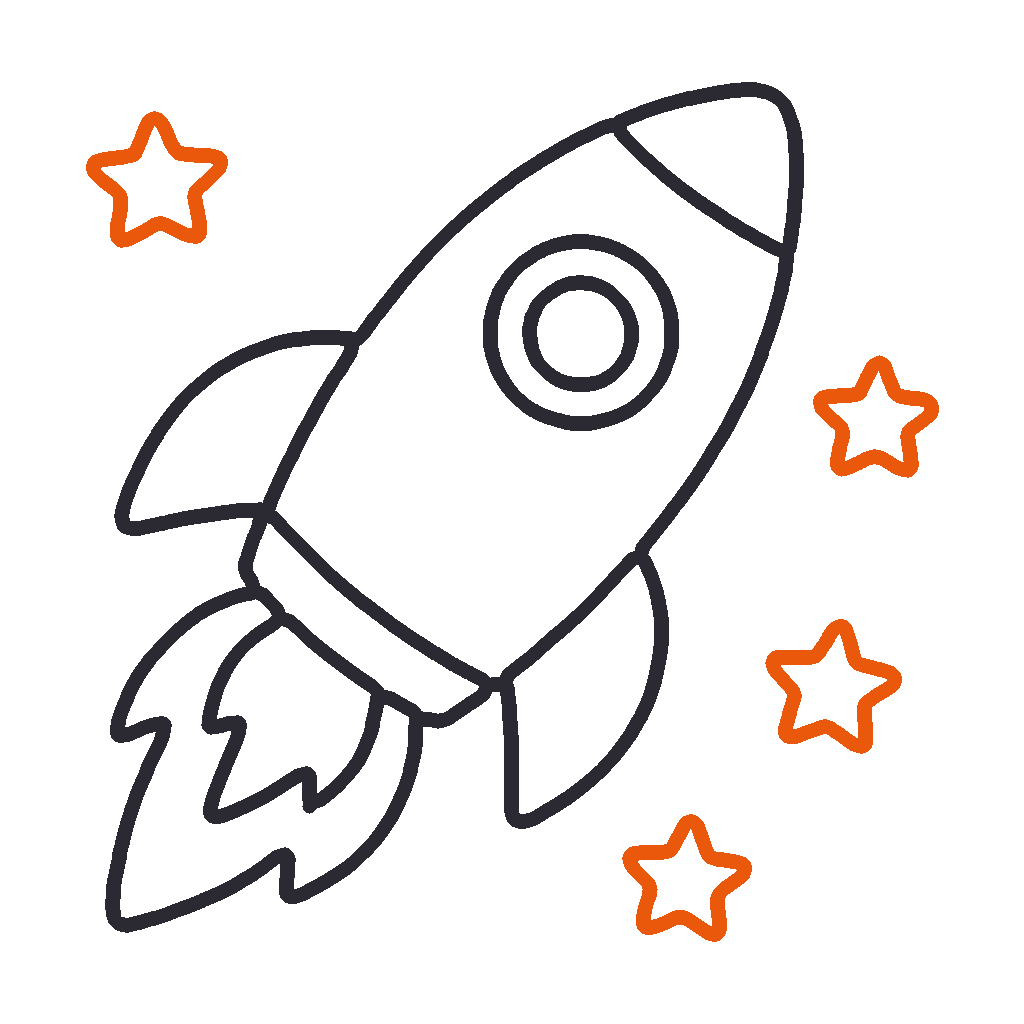Rocket Ship, step 6