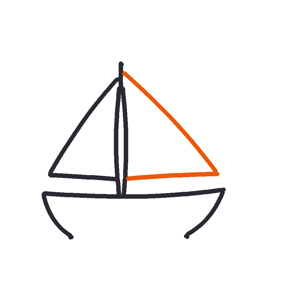 Sailboat, step 4