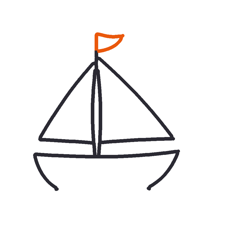 Sailboat, step 5