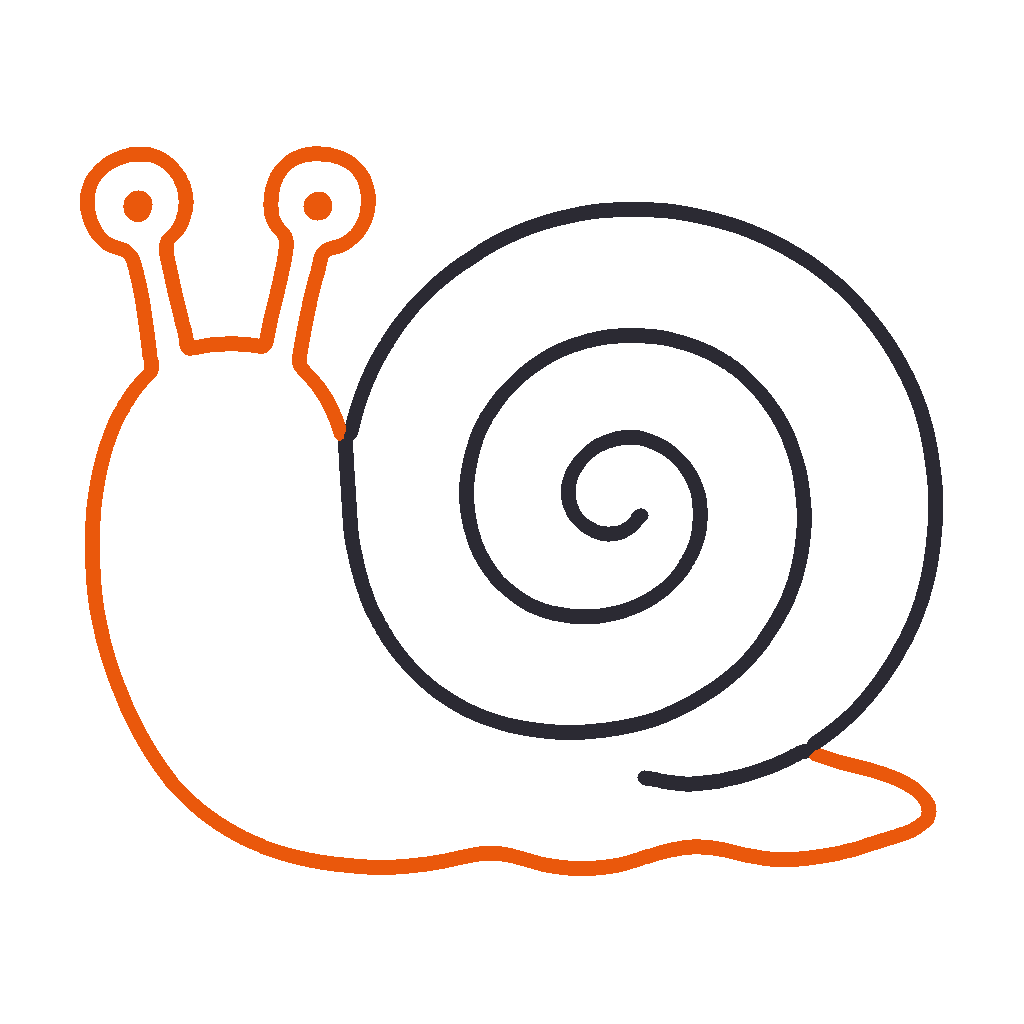 Happy Snail, step 2