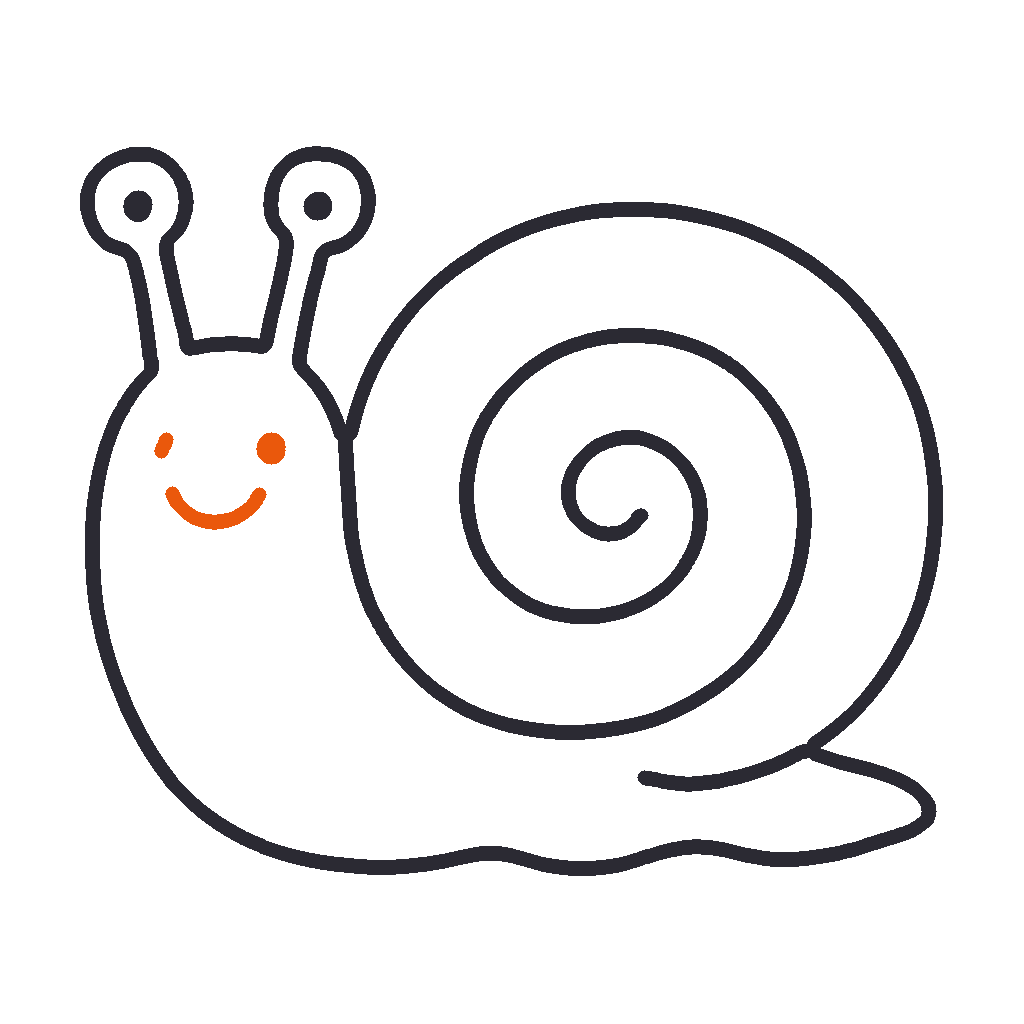 Happy Snail, step 3