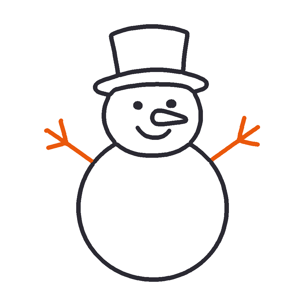 Snowman, step 5