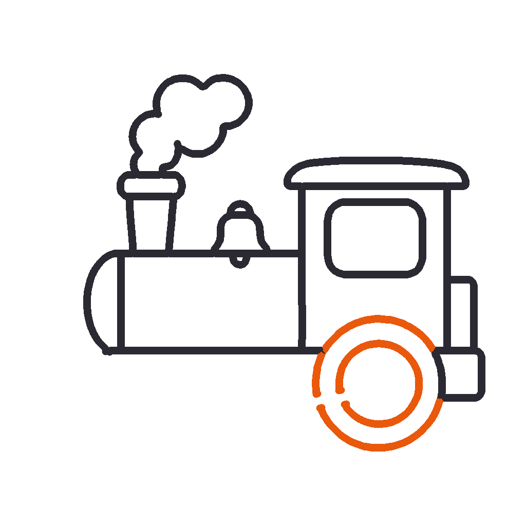 Steam Train, step 8