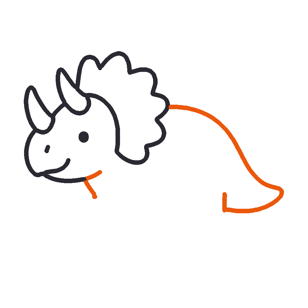 Triceratops, step 4