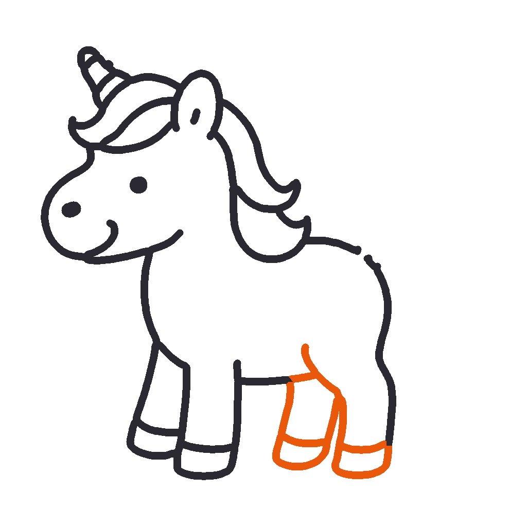 Unicorn, step 6
