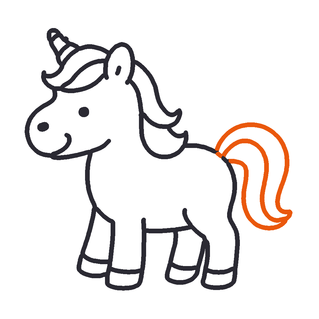 Unicorn, step 7